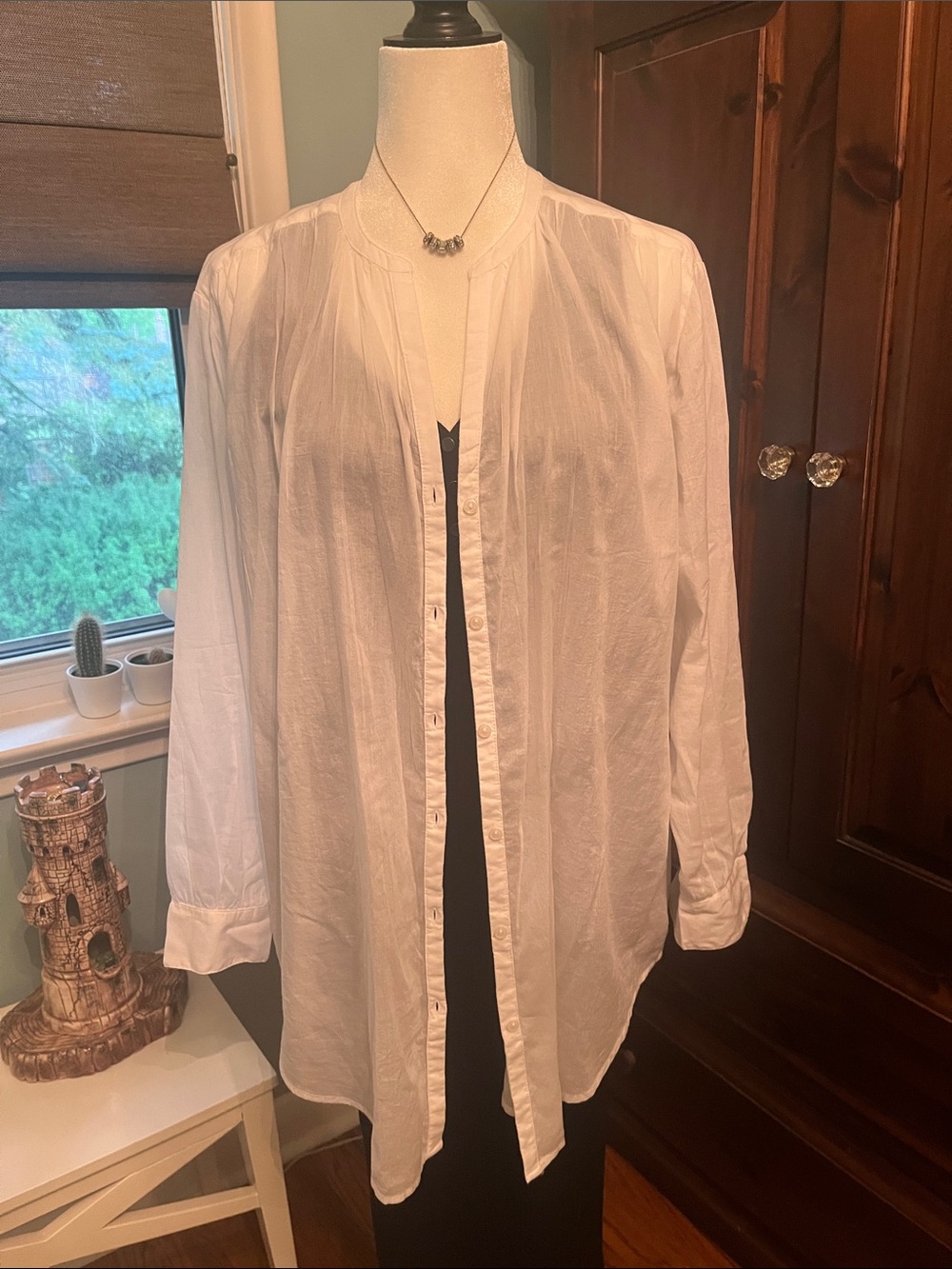 Gap Body Oversized Cotton Shirt - Size XS